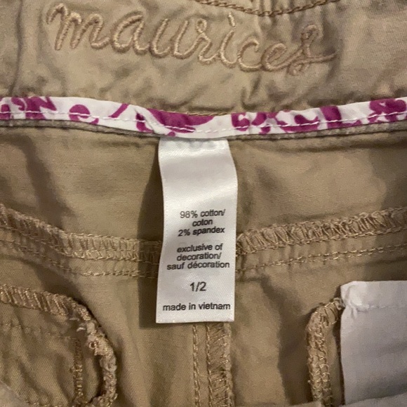 Maurices Khaki Pants Skinny - Picture 3 of 3